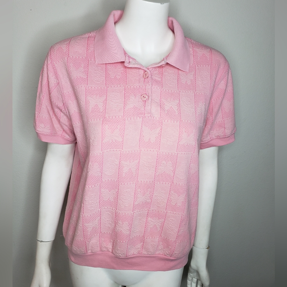 Vintage Sarah Bentley Butterfly Top